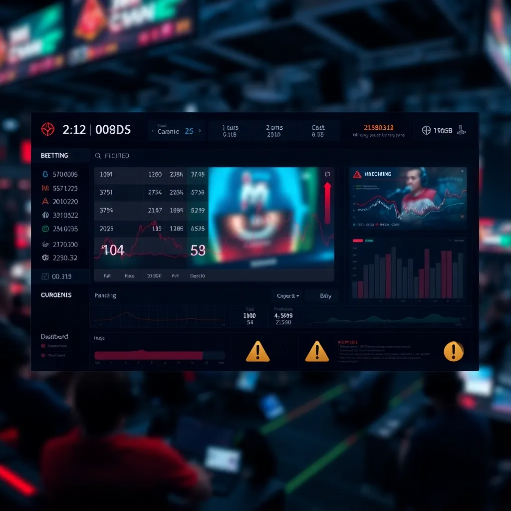 라이브 e스포츠 베팅의 실시간 데이터 왜곡 문제